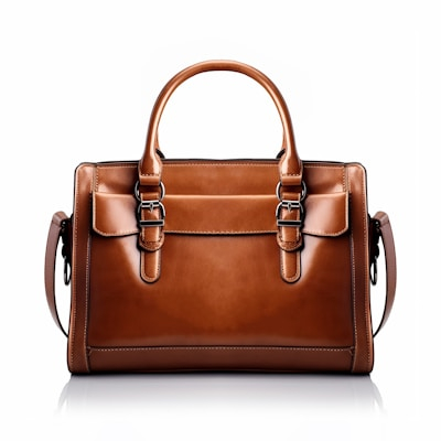 Leather handbag